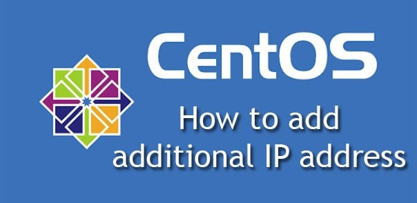 How to add additional IP address How to add additional IP address
