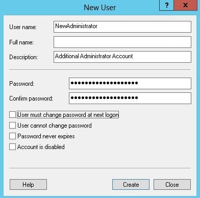 How To Create Additional Administrator Accounts for Windows Server 2012