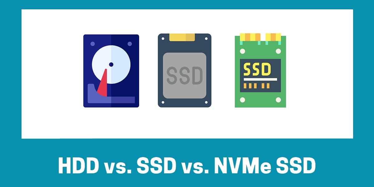 HDD vs NVMe vs SSD VPS Servers