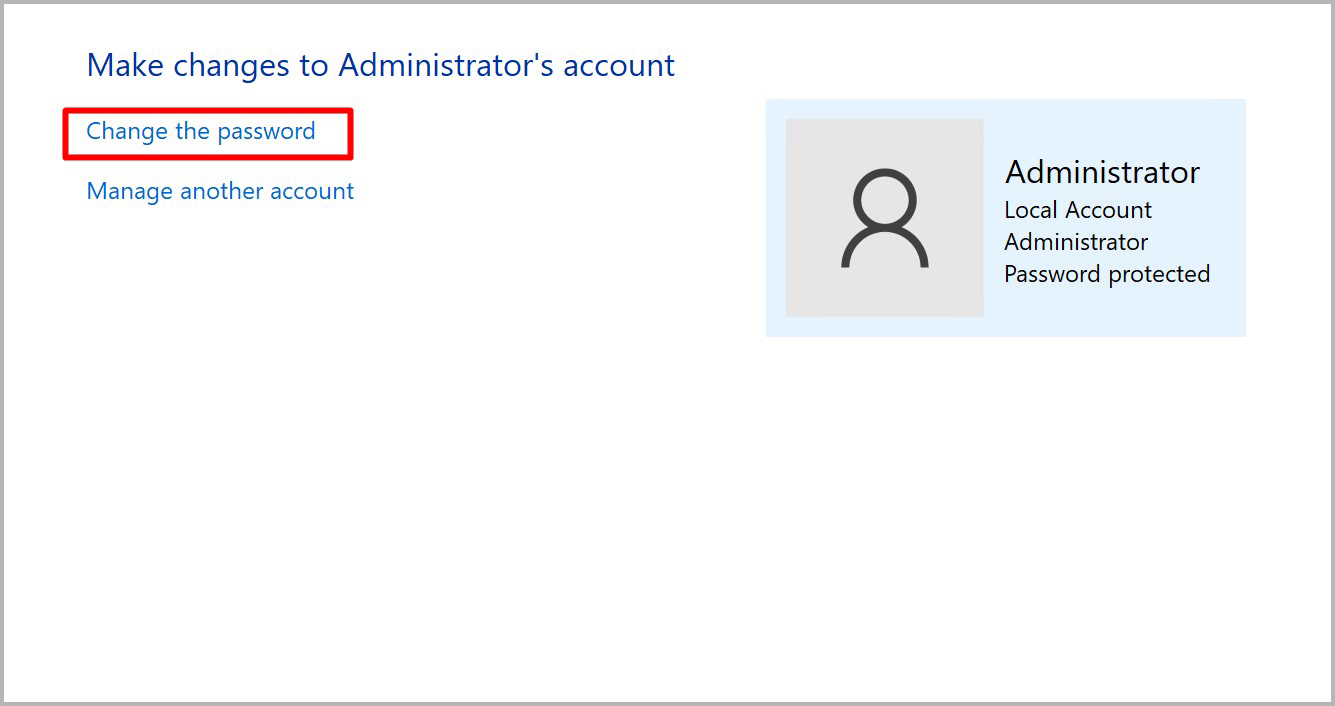 Windows Server - Change the password-1