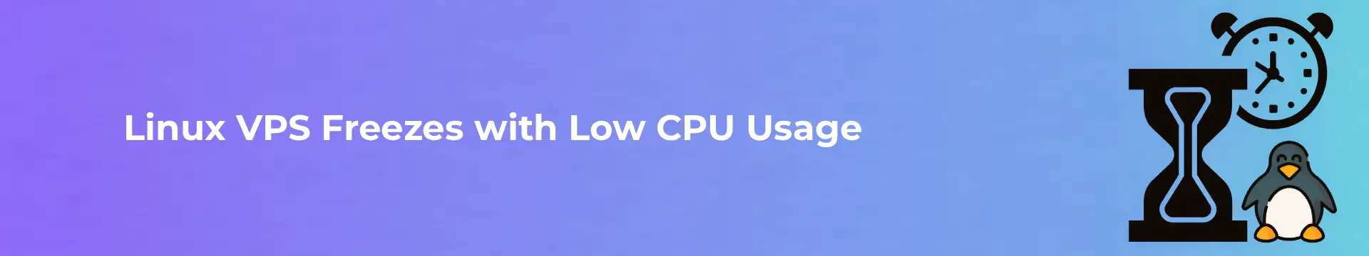 Linux VPS Freezes with Low CPU Usage
